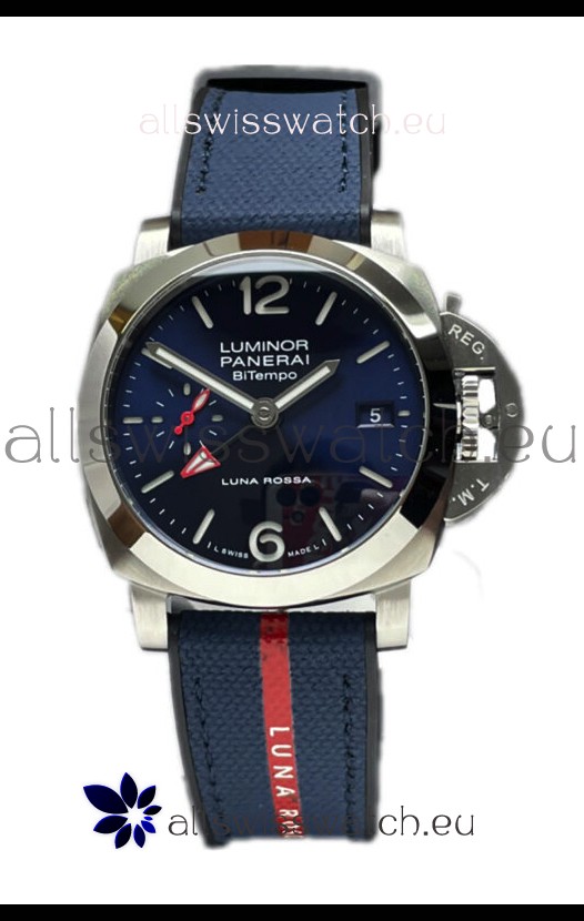 Panerai Luminor Marina PAM1404 Quaranta BiTempo Luna Rossa 1 1 Mirror Replica Watch 40MM