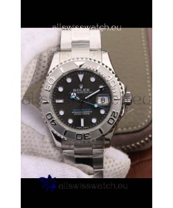 Rolex Yachtmaster Grey Dial 1:1 Swiss Replica Watch 37MM in 904L Steel Casing