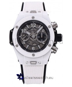 Hublot Big Bang Unico White Ceramic Casing 1:1 Mirror Edition Swiss Replica Watch