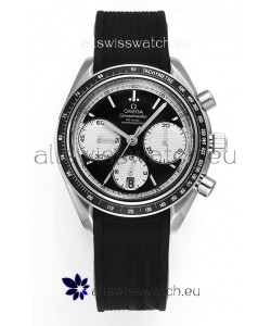 Omega Speedmaster Racing 904L Steel Chronograph 1:1 Mirror Replica in Black Dial