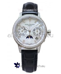Patek Philippe Grand Complications Ladies First Perpetual Calendaer Steel Case Swiss Replica Watch