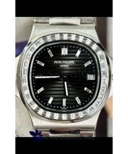 Patek Philippe Nautilus 5711/1A-014 1:1 Mirror Swiss Replica Watch in Brown Dial